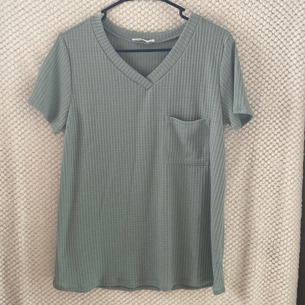 Pocket Knitted Top